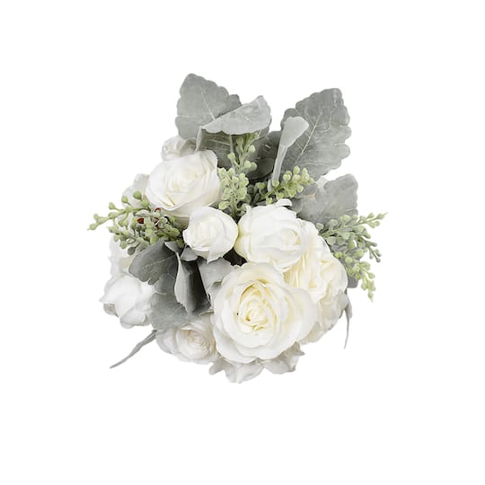 White Rose Stem Bundle by Ashland®